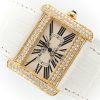CARTIER TANK DIVAN GOLD 18K DIAMONDS 2603 FULL SET