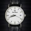 LUCIEN PICCARD LADY WATCH 14K WHITE GOLD