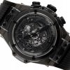 HUBLOT BIG BANG UNICO ALL BLACK SAPPHIRE LTD 411.JB.4901.RT FULL SET