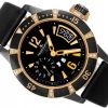 JAEGER LECOULTR MASTER COMPRESSOR LADY DIVING GMT BLACK FULL SET