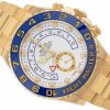 ROLEX YACHT-MASTER II YELLOW GOLD 18K REF. 116688 FULL SET YEAR 2020