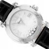 CHOPARD HAPPY SPORT WHITE DIAL 7 DIAMONDS REF. 278475-3002 FULL SET