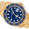 ROLEX SUBMARINER DATE 41 YELLOW GOLD 18K BLUE DIAL REF. 126618LB FULL SET