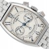 FRANCK MULLER CASABLANCA CHRONOGRAPH STEEL SILVER DIAL REF. 5850CC