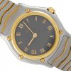 EBEL SPORTWAVE STEEL/YELLOW GOLD 18K GREY DIAL REF. E1090121