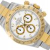 ROLEX DAYTONA STEEL/YELLOW GOLD 18K WHITE DIAL REF. 116523