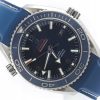 OMEGA SEAMASTER PLANET OCEAN 600M TITANIUM BLUE DIAL REF. 232.92.46.21.03.001 FULL SET