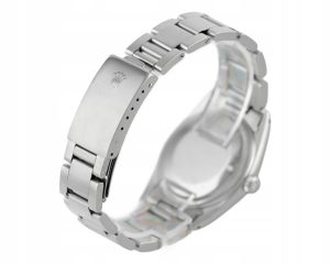 Leo 送料 ROLEX DATEJUST 36 OYSTER STEEL/WHITE GOLD 18K SILVER DIAL