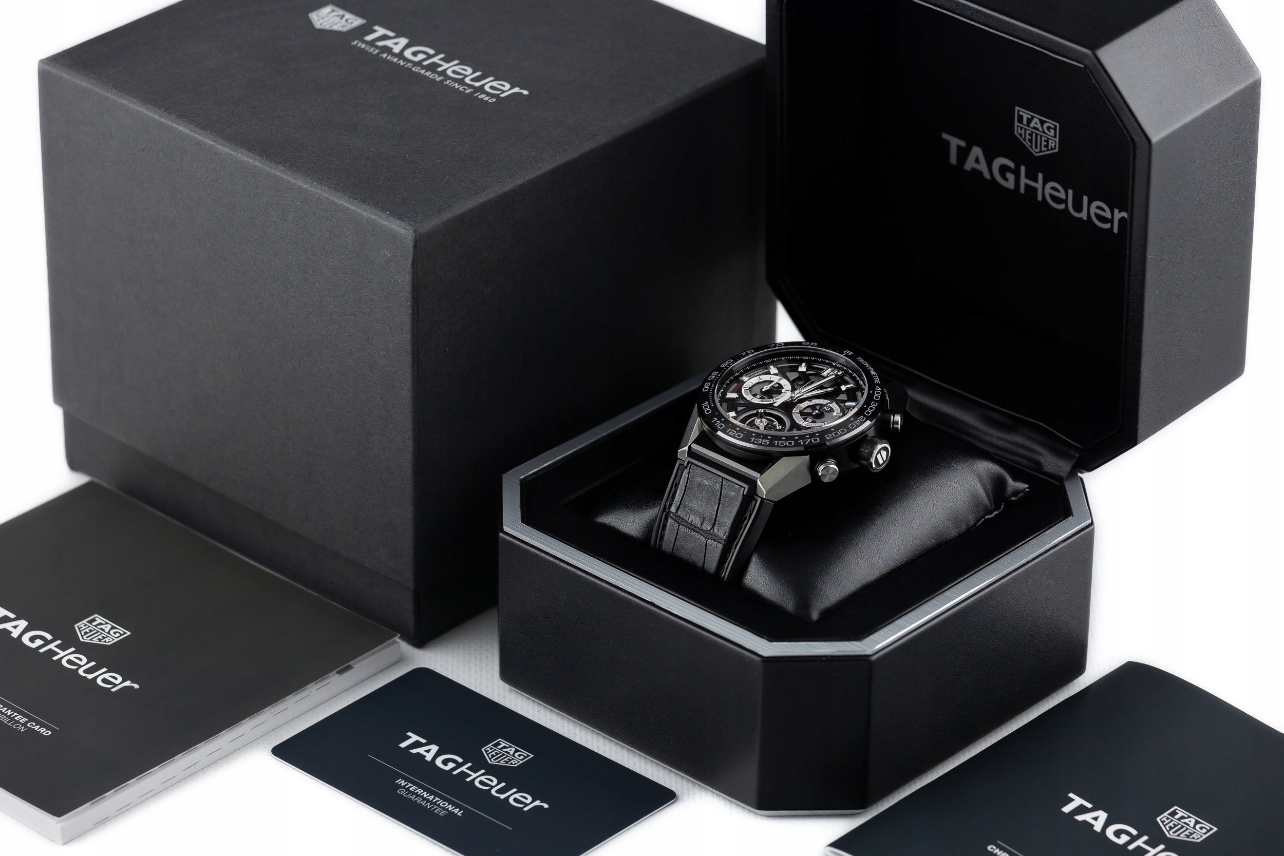 TAG HEUER CARRERA HEUER-02T TOURBILLON CHRONOGRAPH TITANIUM