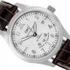 IWC PILOT SPITFIRE UTC STEEL SILVER DIAL REF. IW325110