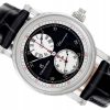 CHRONOSWISS CHRONOSCOPE STEEL BLACK & WHITE DIAL REF. CH 1523 BW FULL SET
