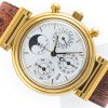 IWC DA VINCI PERPETUAL CALENDAR CHRONOGRAPH YELLOW GOLD 18K REF. IW3750 FULL SET