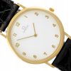 OMEGA DE VILLE STEEL GOLD PLATED WHITE DIAL VINTAGE QUARTZ REF. 195.0075.2