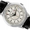 PATEK PHILIPPE CALATRAVA WEEKLY CALENDAR OPALINE DIAL STEEL REF. 5212A-001 FULL SET