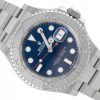 ROLEX YACHT-MASTER 40 STEEL/PLATINUM BLUE DIAL REF. 126622 FULL SET