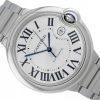 CARTIER BALLON BLEU 42 STEEL SILVER DIAL REF. W69012Z4 (3001)