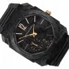 BULGARI OCTO FINISSIMO CARBON ROSE GOLD 18K REF. 103779 FULL SET UNWORN