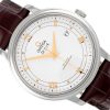 OMEGA DE VILLE PRESTIGE STEEL SILVER DIAL REF. 424.13.40.20.02.002 FULL SET