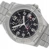 BREITLING COLT GMT STEEL BLACK DIAL REF. A32350 FULL SET