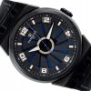PERRELET TURBINE EVO STEEL BLACK PVD BLUE DIAL REF. A4063/B FULL SET