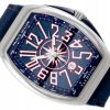 FRANCK MULLER VANGUARD MEDITERRANEO YACHTING STEEL LIMITED EDITION 66 PCS REF. V45 SC DT AC BL FULL SET