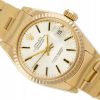 ROLEX LADY-DATEJUST OYSTER YELLOW GOLD 18K SILVER DIAL REF. 6917