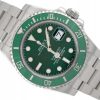 ROLEX SUBMARINER DATE HULK STEEL GREEN DIAL REF. 116610LV FULL SET