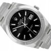 ROLEX DATEJUST 41 OYSTER STEEL BLACK DIAL REF. 126300 FULL SET UNWORN