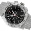 TUDOR CHRONAUTIC CHRONOGRAPH STEEL BLACK DIAL REF. 79380 FULL SET