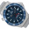 OMEGA SEAMASTER DIVER 300M GMT STEEL BLUE DIAL REF. 2535.80.00 FULL SET