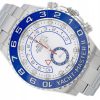 ROLEX YACHT-MASTER II STEEL WHITE DIAL REF. 116680 FULL SET