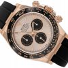 ROLEX DAYTONA ROSE GOLD 18K OYSTERFLEX PINK SUNDUST DIAL REF. 126515LN FULL SET UNWORN