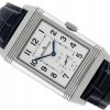 JAEGER-LECOULTRE REVERSO DUOFACE CLASSIC SMALL SECONDS STEEL SILVER & BLACK DIALS REF. Q3848422 (215.8.D4) FULL SET