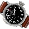 ZENITH PILOT TYPE 20 GMT MONTRE D’AERONEF STEEL BLACK DIAL REF. 03.2430.693/21.C723 FULL SET