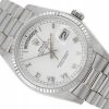 ROLEX DAY-DATE 36 PRESIDENT WHITE GOLD 18K WHITE ROMAN DIAL REF. 18039