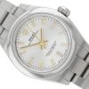 ROLEX OYSTER PERPETUAL 28 STEEL SILVER DIAL REF. 276200 FULL SET UNWORN
