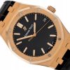 AUDEMARS PIGUET ROYAL OAK ROSE GOLD 18K BLACK DIAL REF. 15500OR.OO.D002CR.01 FULL SET UNWORN