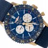 BREITLING CHRONOLINER B04 LIMITED EDITION 250 PCS CHRONOGRAPH ROSE GOLD 18K BLUE DIAL REF. RB046116/C972 FULL SET