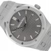 AUDEMARS PIGUET ROYAL OAK STEEL SLATE GREY DIAL REF. 15500ST.OO.1220ST.02 FULL SET