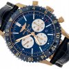 BREITLING CHRONOLINER B04 LIMITED EDITION 250 PCS CHRONOGRAPH ROSE GOLD 18K BLUE DIAL REF. RB046116/C972 FULL SET