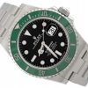 ROLEX SUBMARINER DATE STARBUCKS GREEN BEZEL BLACK DIAL STEEL REF. 126610LV FULL SET