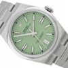 ROLEX OYSTER PERPETUAL 41 STEEL PISTACHIO GREEN DIAL REF. 134300 FULL SET UNWORN