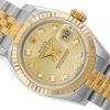 ROLEX LADY-DATEJUST 26 JUBILEE STEEL/YELLOW GOLD 18K GOLD DIAMOND DIAL REF. 179173 FULL SET