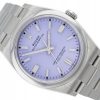 ROLEX OYSTER PERPETUAL 36 STEEL LAVENDER VIOLET DIAL REF. 126000 FULL SET UNWORN