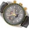 OMEGA SPEEDMASTER MOONPHASE STEEL/YELLOW GOLD 18K SLATE GREY DIAL REF. 304.23.44.52.06.001 FULL SET +BRACELET
