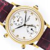 PATEK PHILIPPE TRAVEL TIME LADY YELLOW GOLD 18K WHITE DIAL REF. 4864