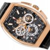 FRANCK MULLER VANGUARD GRANDE DATE ROSE GOLD 18K SKELETON DIAL REF. V 45 CC GD SQT 5N NR WITH BOX