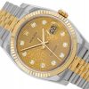 ROLEX DATEJUST 36 JUBILEE STEEL/YELLOW GOLD 18K GOLD DIAMOND COMPUTER DIAL REF. 116233 FULL SET
