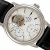 BLANCPAIN LEMAN TOURBILLON 8 DAYS POWER RESERVE WHITE GOLD 18K WHITE/SILVER DIAL REF. 2125-1527-53B WITH BOX