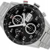 TAG HEUER CARRERA CALIBRE 16 CHRONOGRAPH STEEL BLACK DIAL REF. CV2A1R.BA0799 FULL SET